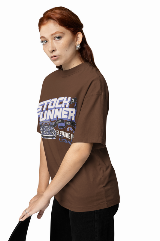 Stock Stunner Oversized T-Shirts for Bold Market Streetwear