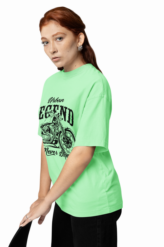 Urban Legend Oversized T-Shirts for Bold Streetwear Style Tee