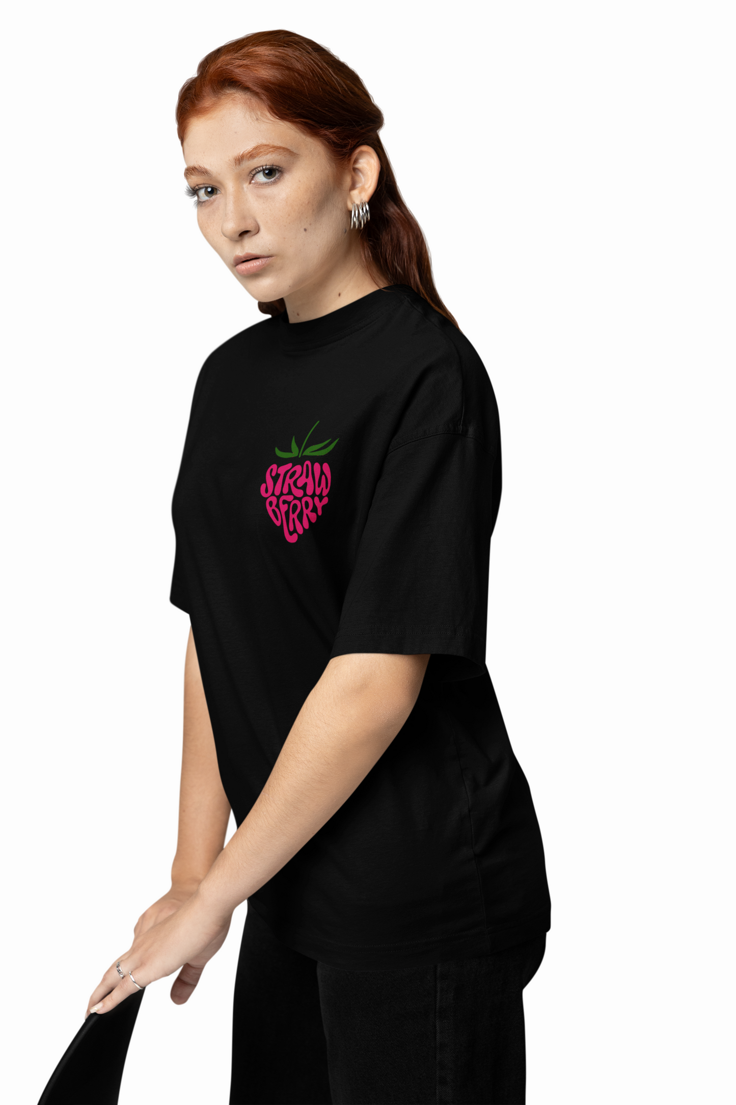 Strawberry Oversized T-Shirts for Cute Casual Summer Styles
