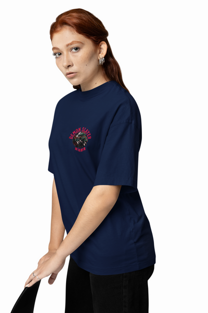 Hashira’s Wrath Oversized T-Shirt Unleash Demon Slayer Power