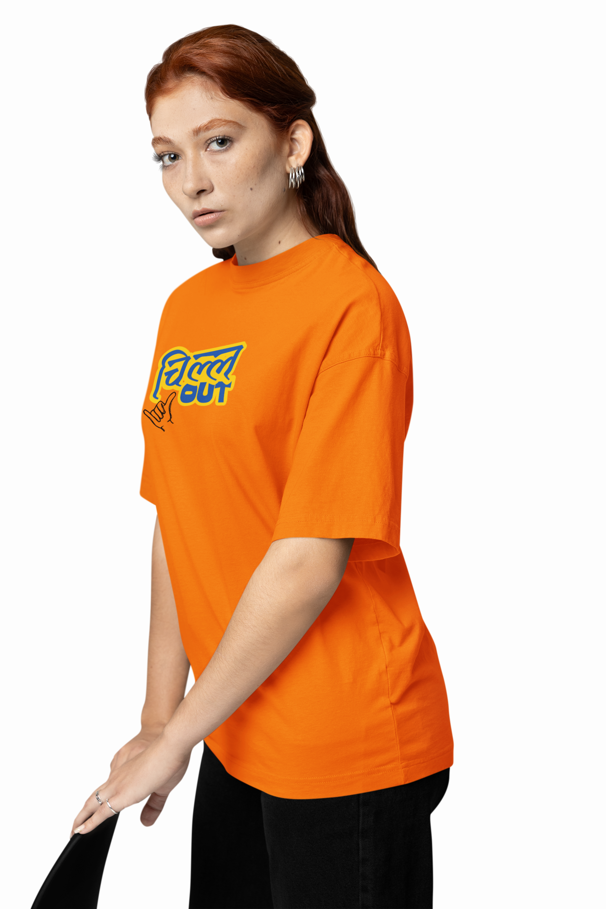 Chill Out Marathi Oversized T-Shirt