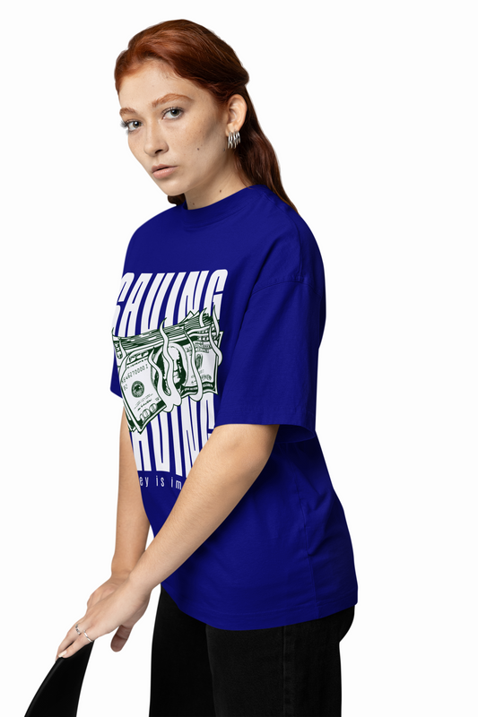 Money Is Important Oversized T-Shirt – Bold & Comfortable
