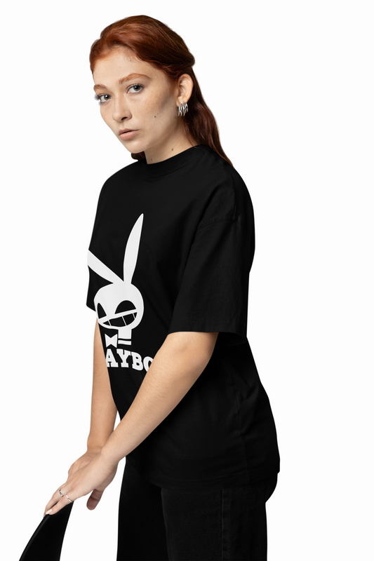 Playboy Retro Style Oversized T-Shirt – Relaxed Fit Streetwear