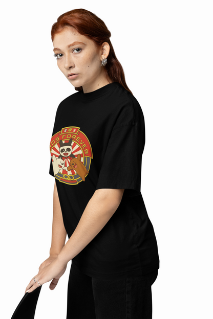 Bros Forever Oversized T-Shirts Friendship Streetwear