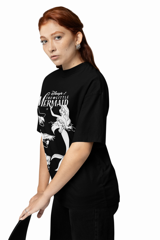Little Mermaid Oversized T-Shirt – Ocean Dream Streetwear