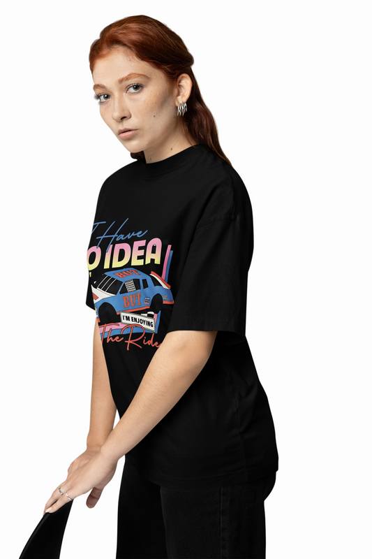 No Idea Oversized T-Shirts – Funny Minimal Streetwear