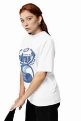 MI Chauka Word Oversized T-Shirts