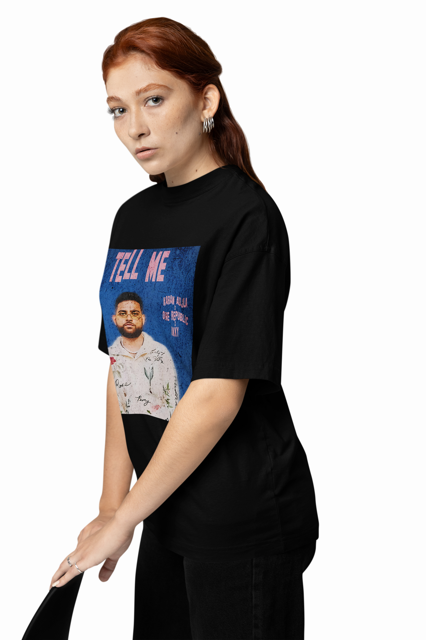 Karan Aujla Tell Me Oversized T-Shirt – Hello Swanky