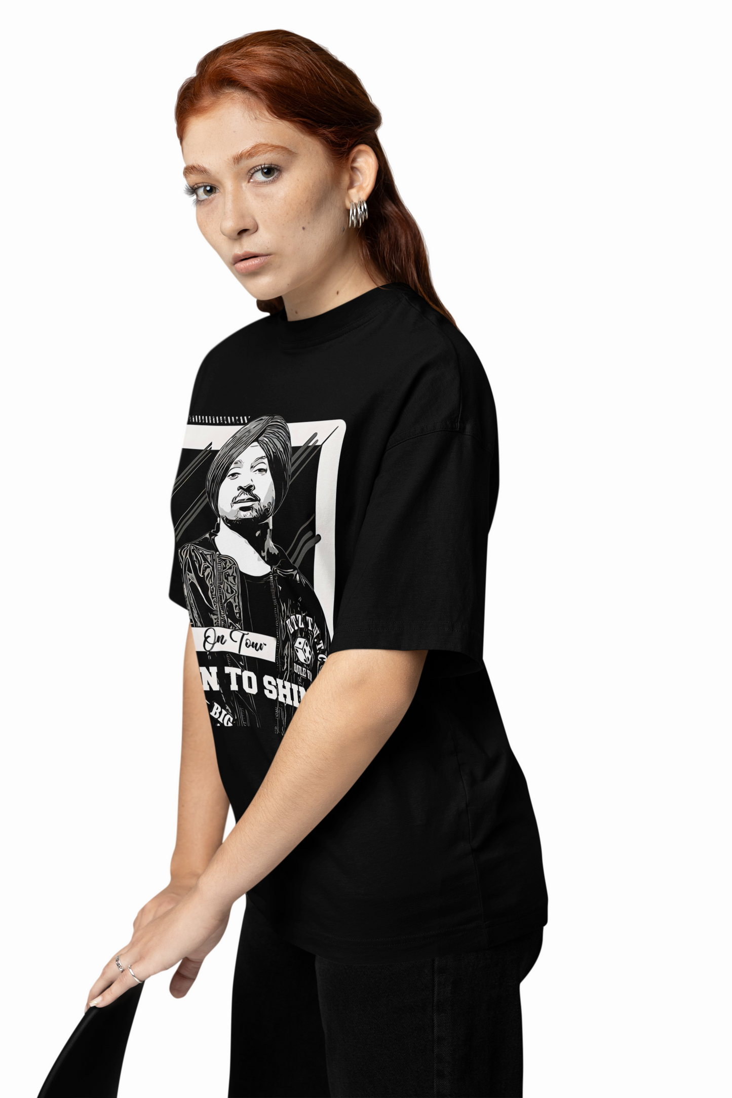 On Tour Oversized T-Shirt Travel Vibes Streetwear Of Diljit