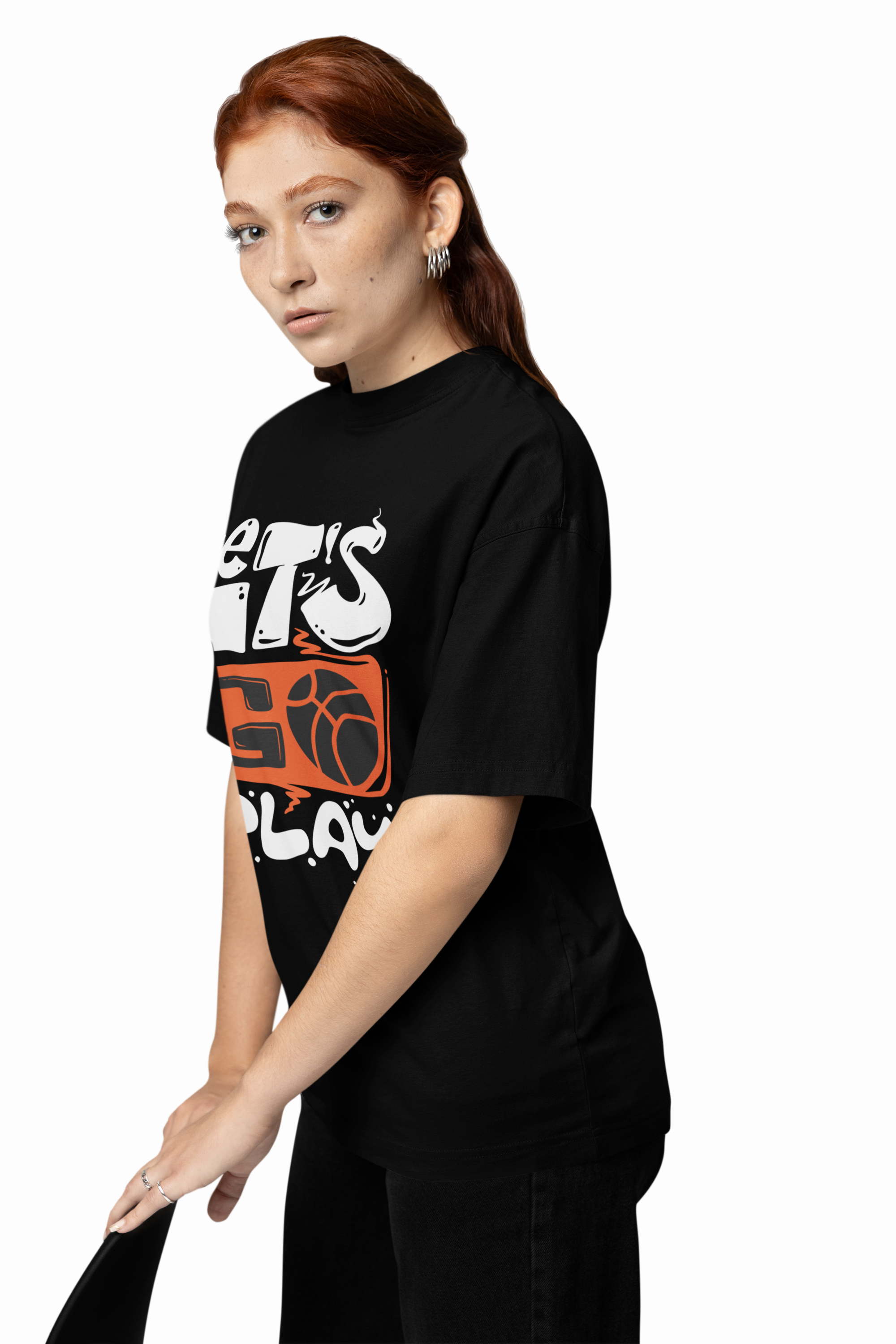 Let's Go Play Oversized T-Shirt