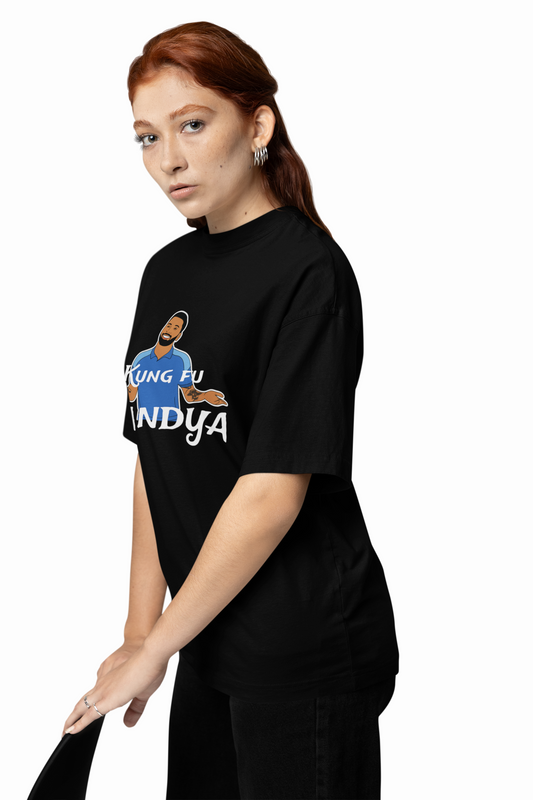 Kung Fu Pandya  Oversized T-Shirts