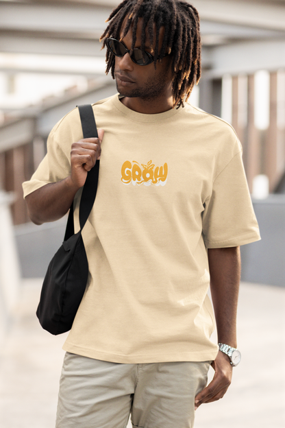 Stay Wild Fish Graphic Unisex Oversized T-Shirt Casual Wear