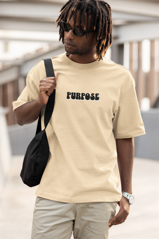 Purpose oversized t-shirt