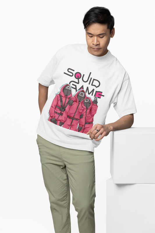 Squid Game Team Oversized T-Shirt