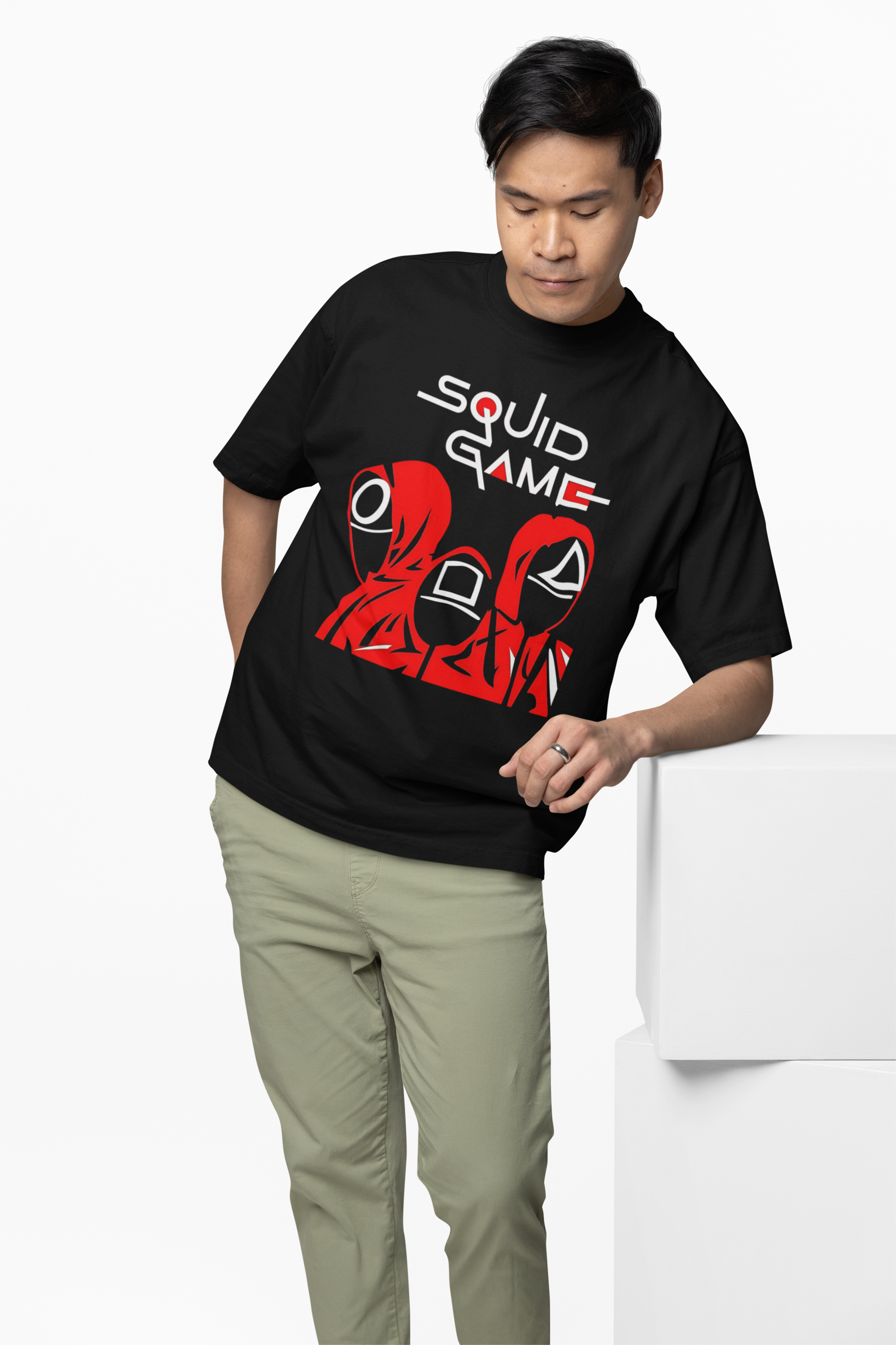 Squid Game Guards Oversized T-Shirt