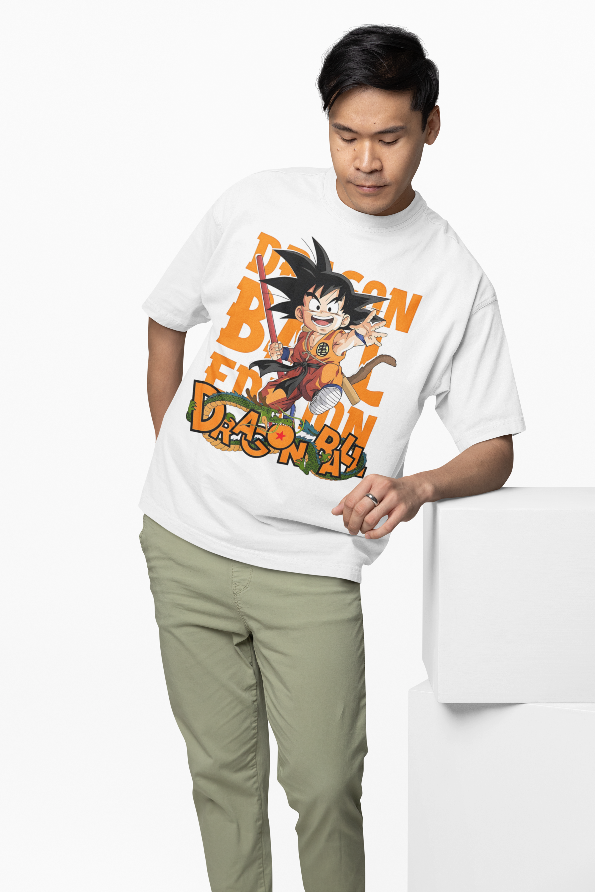 Son Goku Anime Oversized T-Shirt