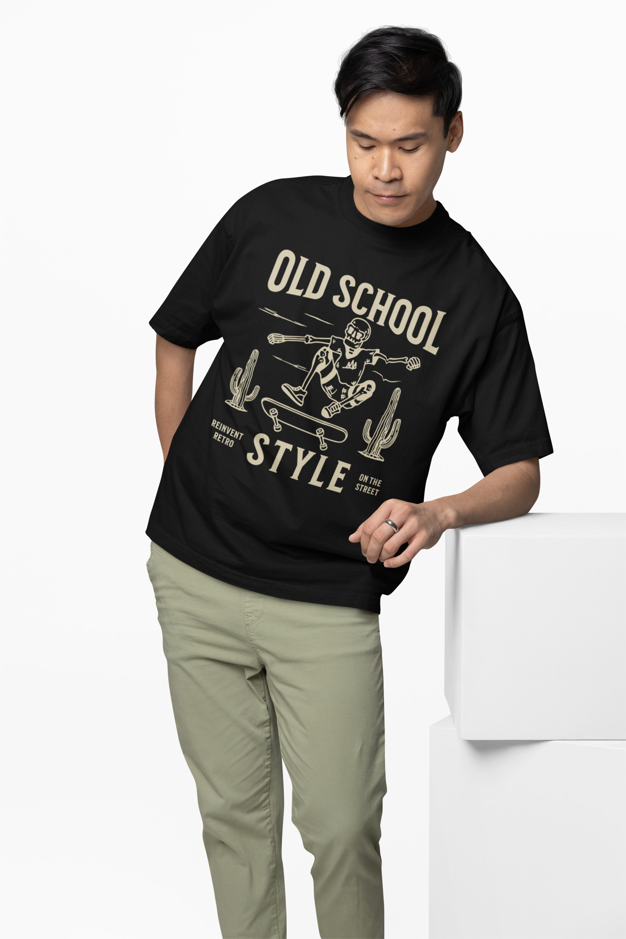 Reinvent Retro Oversized T-Shirt