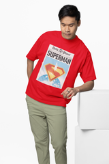 Superman Daily Planet Oversized T-Shirt
