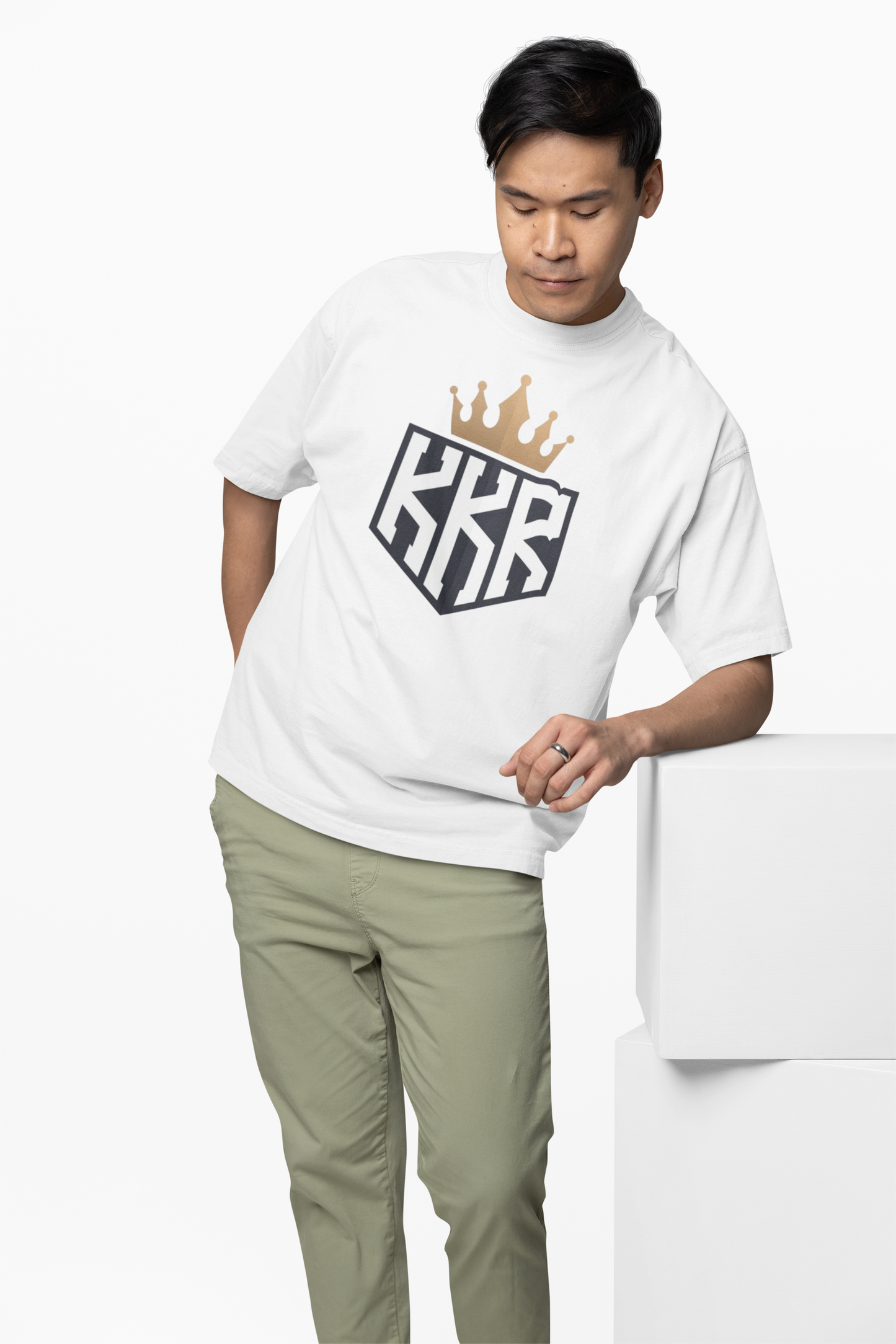 KKR King Cricket Team Oversized T-Shirts