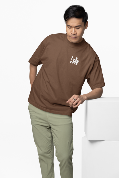 Jiraya Oversized T-Shirt Anime Streetwear Style