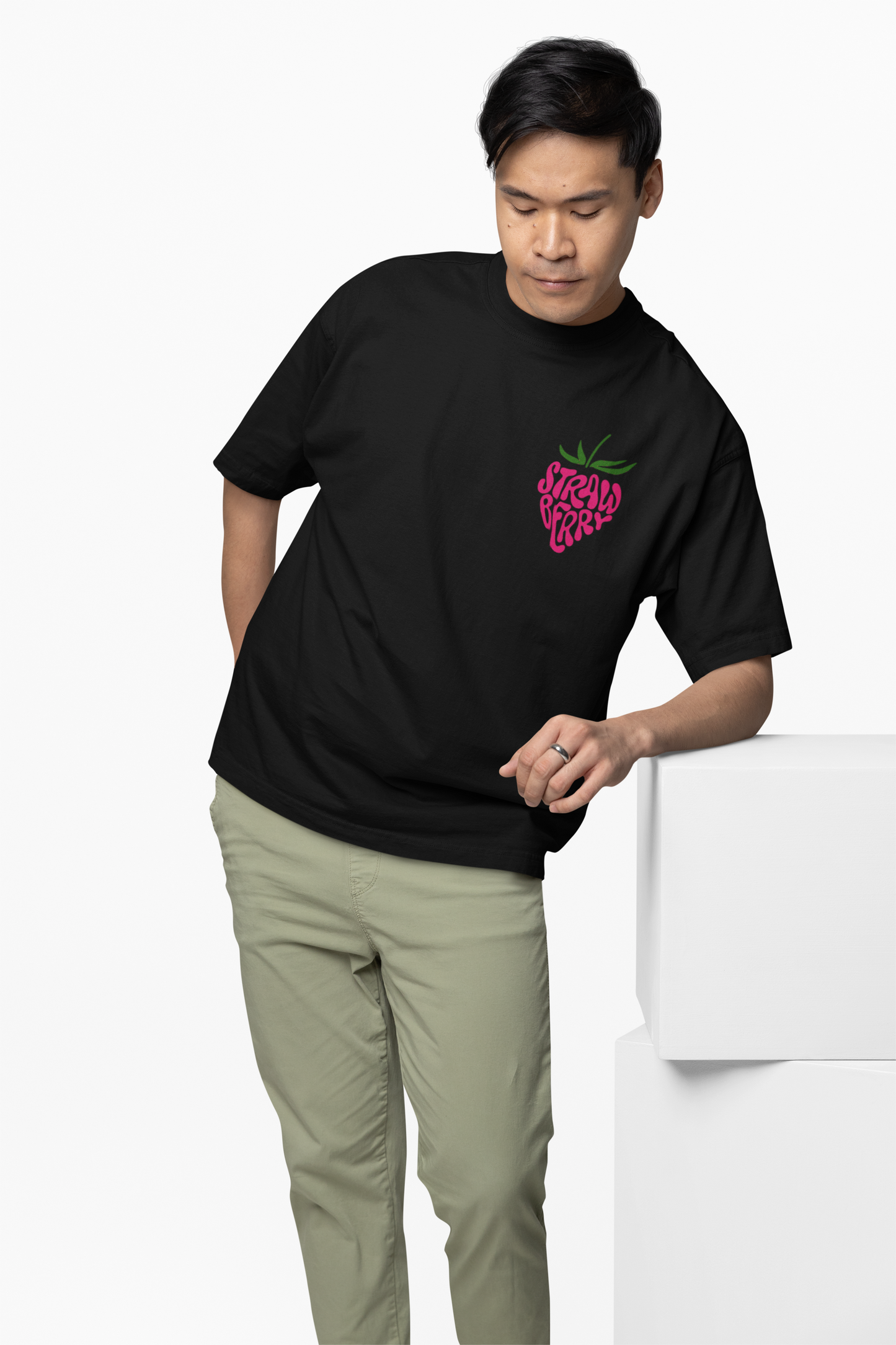 Strawberry Oversized T-Shirts for Cute Casual Summer Styles