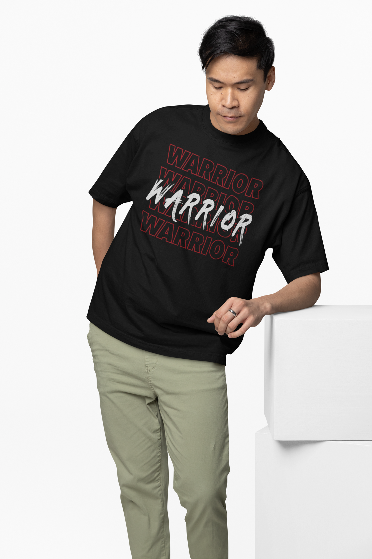 Japanese War Warrior Oversized T-Shirt Premium Streetwear