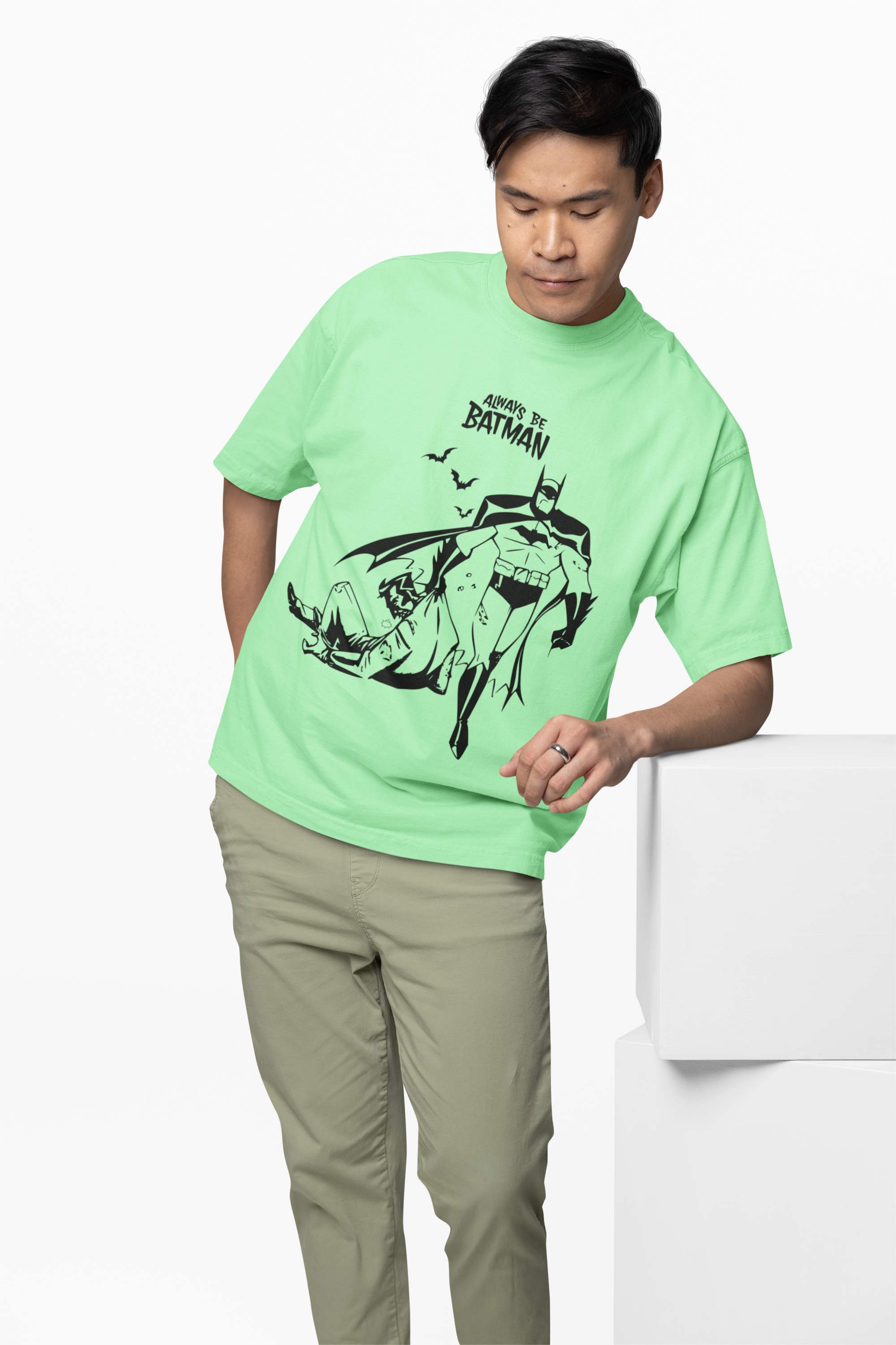 Always Be Batman Oversized T-Shirt