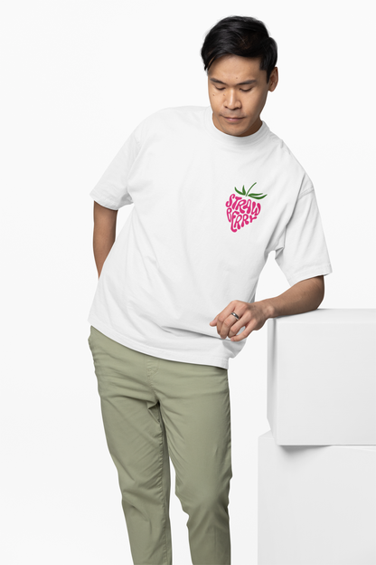 Strawberry Oversized T-Shirts for Cute Casual Summer Styles