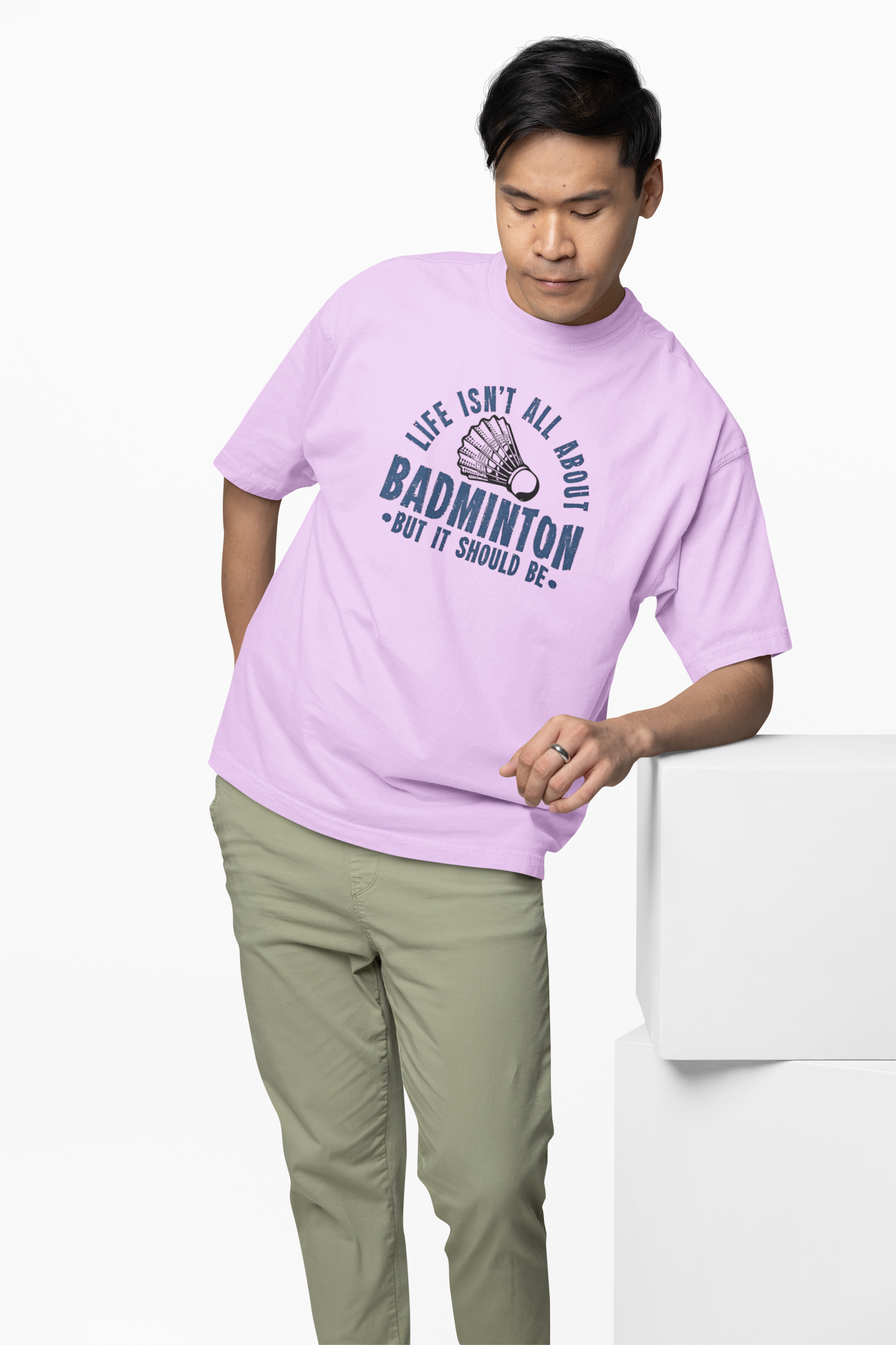 Badminton Life Oversized T-Shirt