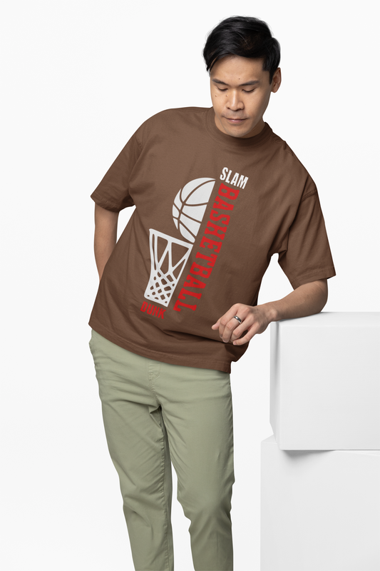 Slam Basketball Oversized T-Shirt True Ballers Streetwear