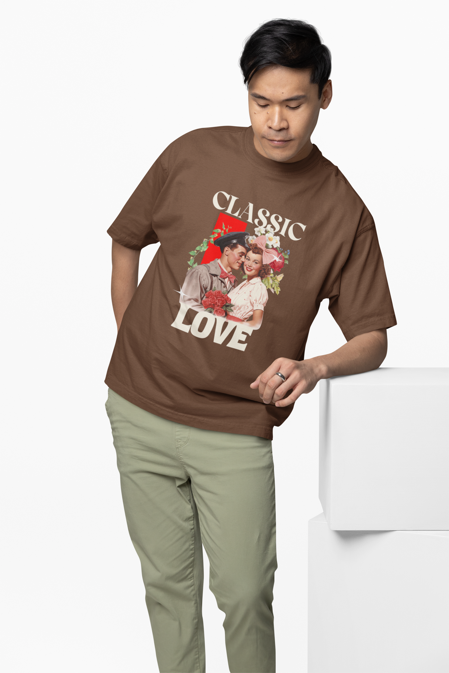 Classic Love T Shirts Stylish Premium Casual Everyday Wear