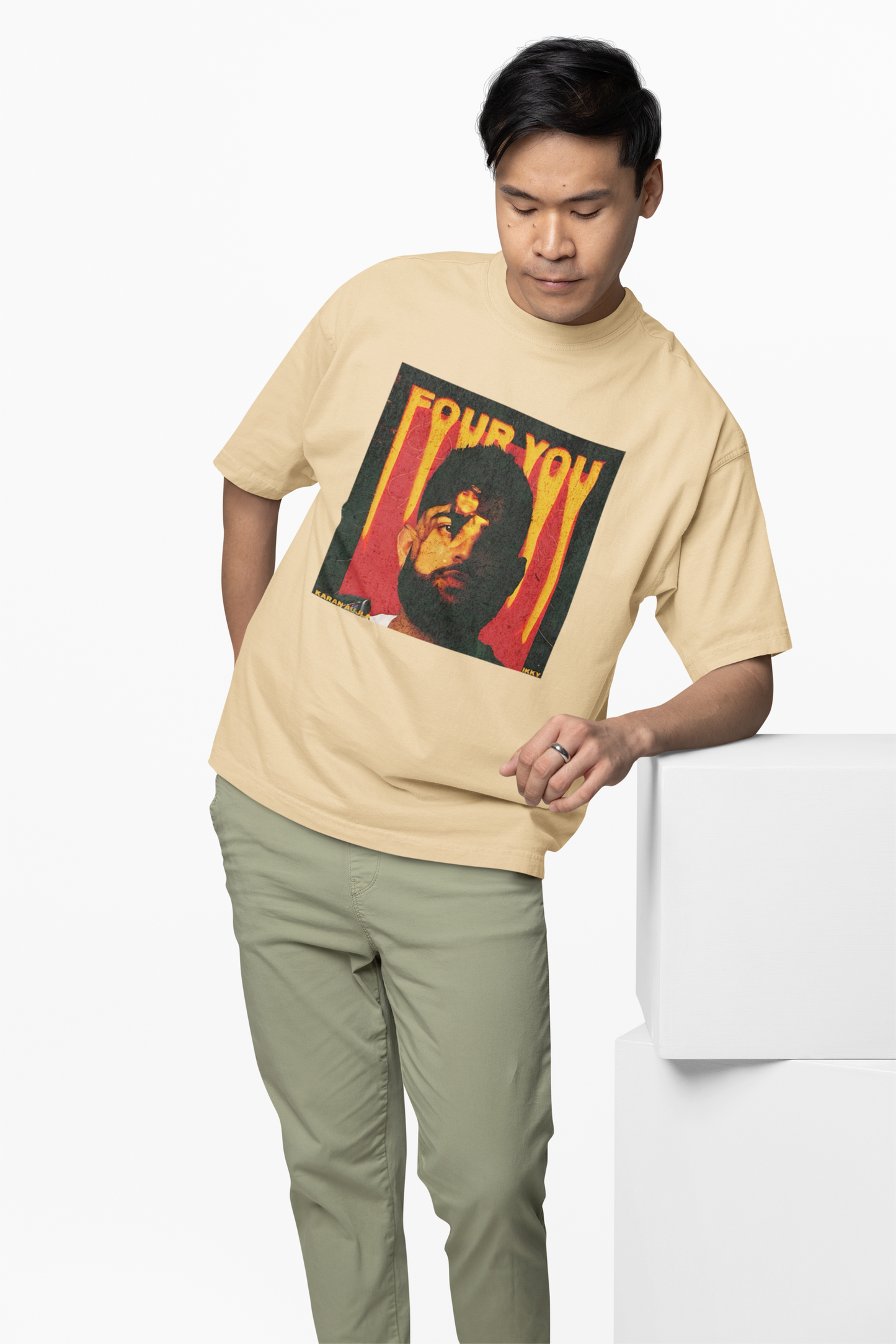 Aujla Mic Drop Oversized T-Shirt