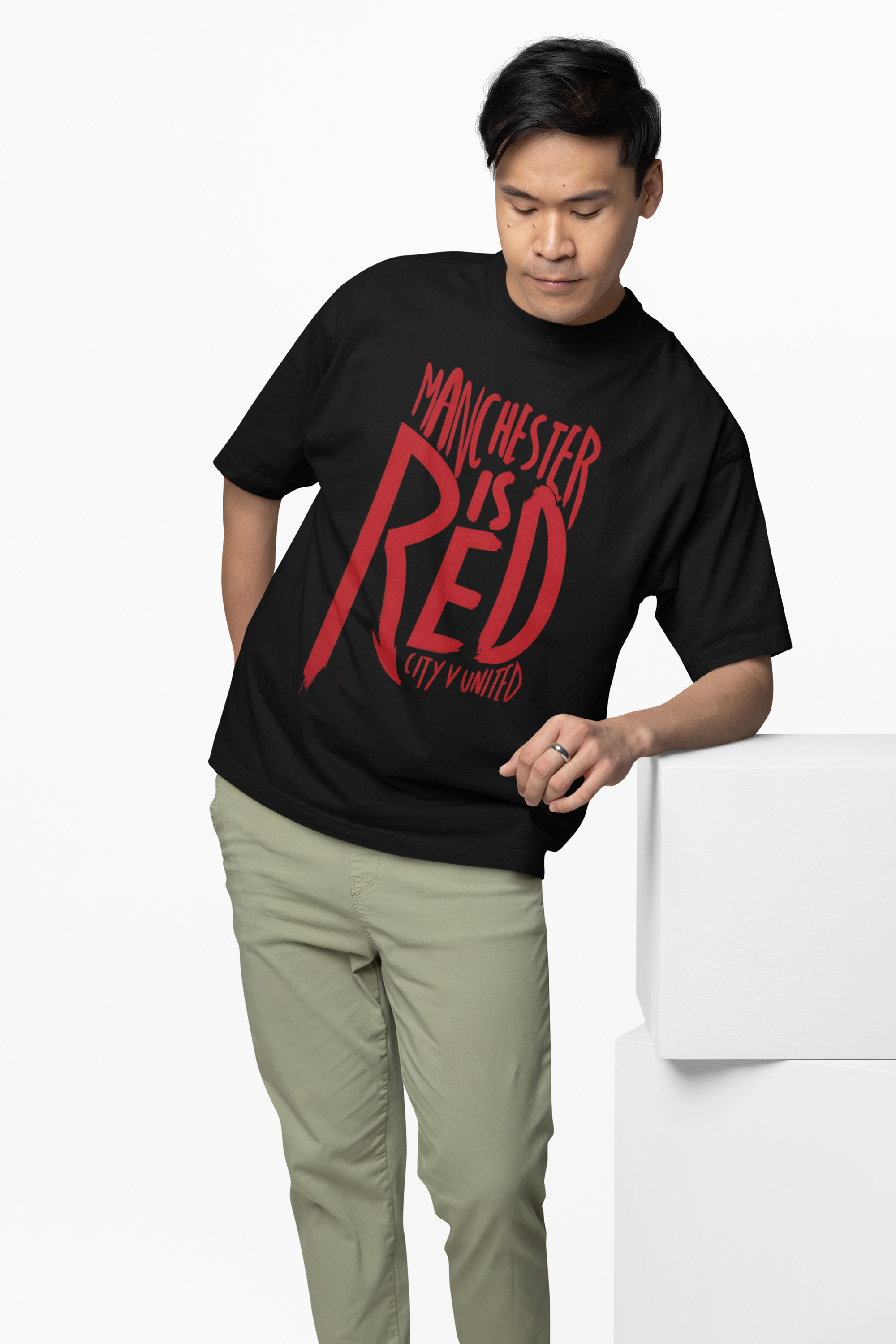 Manchester Is City Oversized T-Shirts. Designed for comfort and confidence, these tees fuse premium cotton with a relaxe