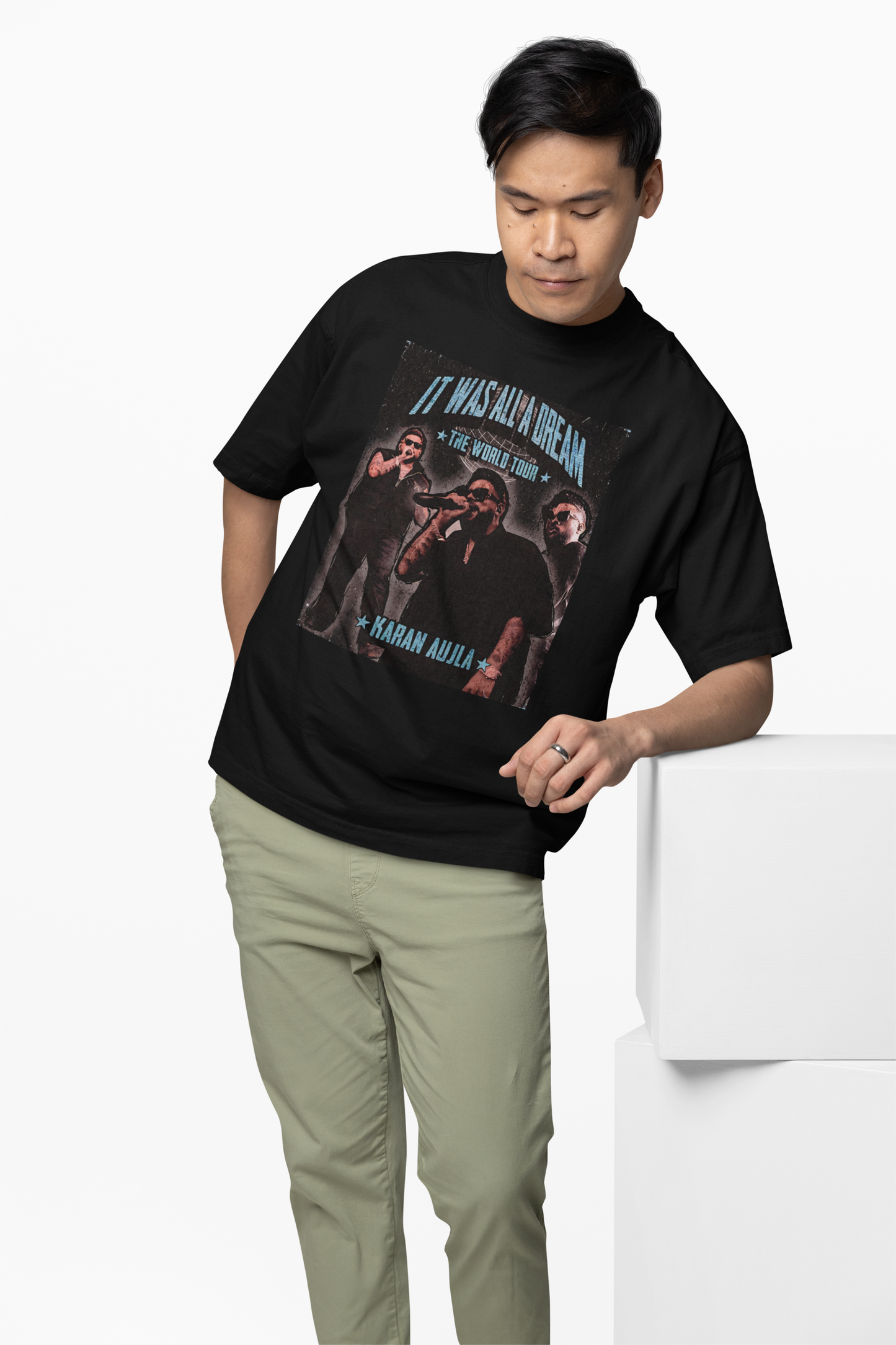 Hip Hop Vibe Oversized T-Shirt | Urban Streetwear T-Shirts