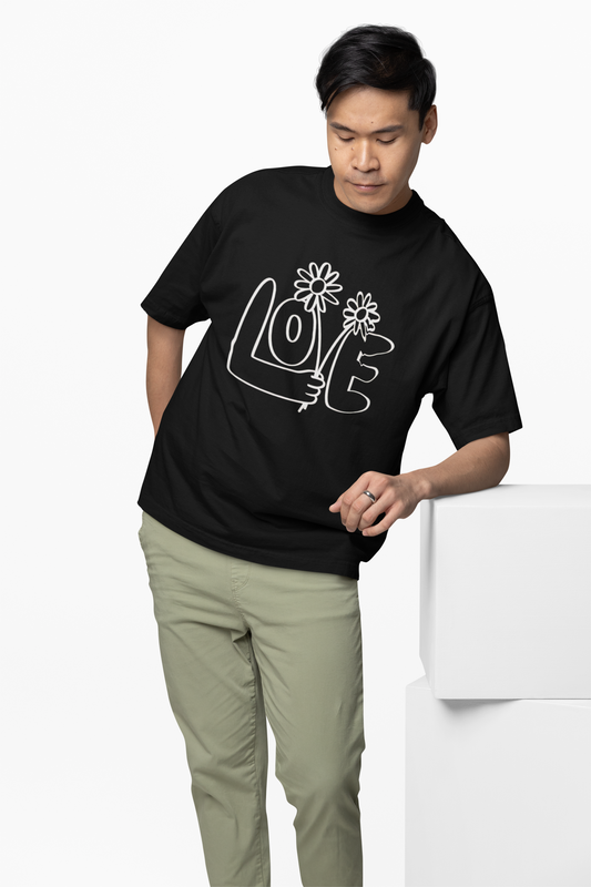 Spread Love Oversized T-Shirt – Relaxed Streetwear Vibes