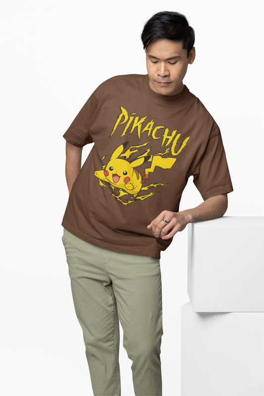 Pikachu Oversized T-Shirt – Fun and Stylish Streetwear Tee