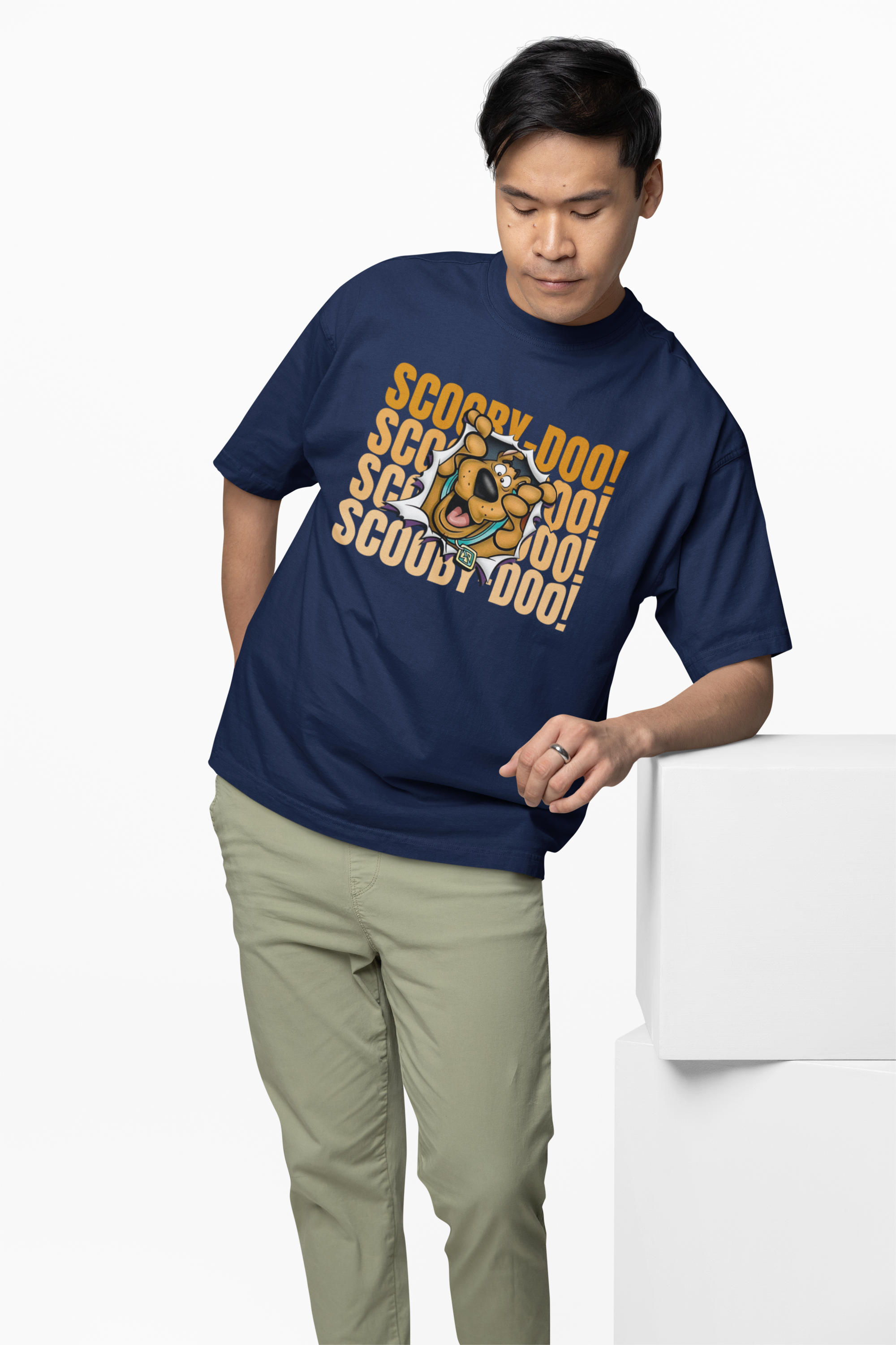 Scooby Doo Cartoon Oversized T-Shirt