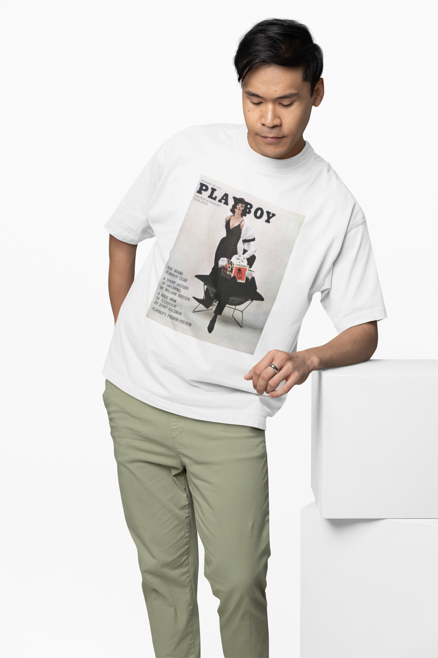 Playboy Bold Type Oversized T-Shirt – Relaxed Streetwear Style