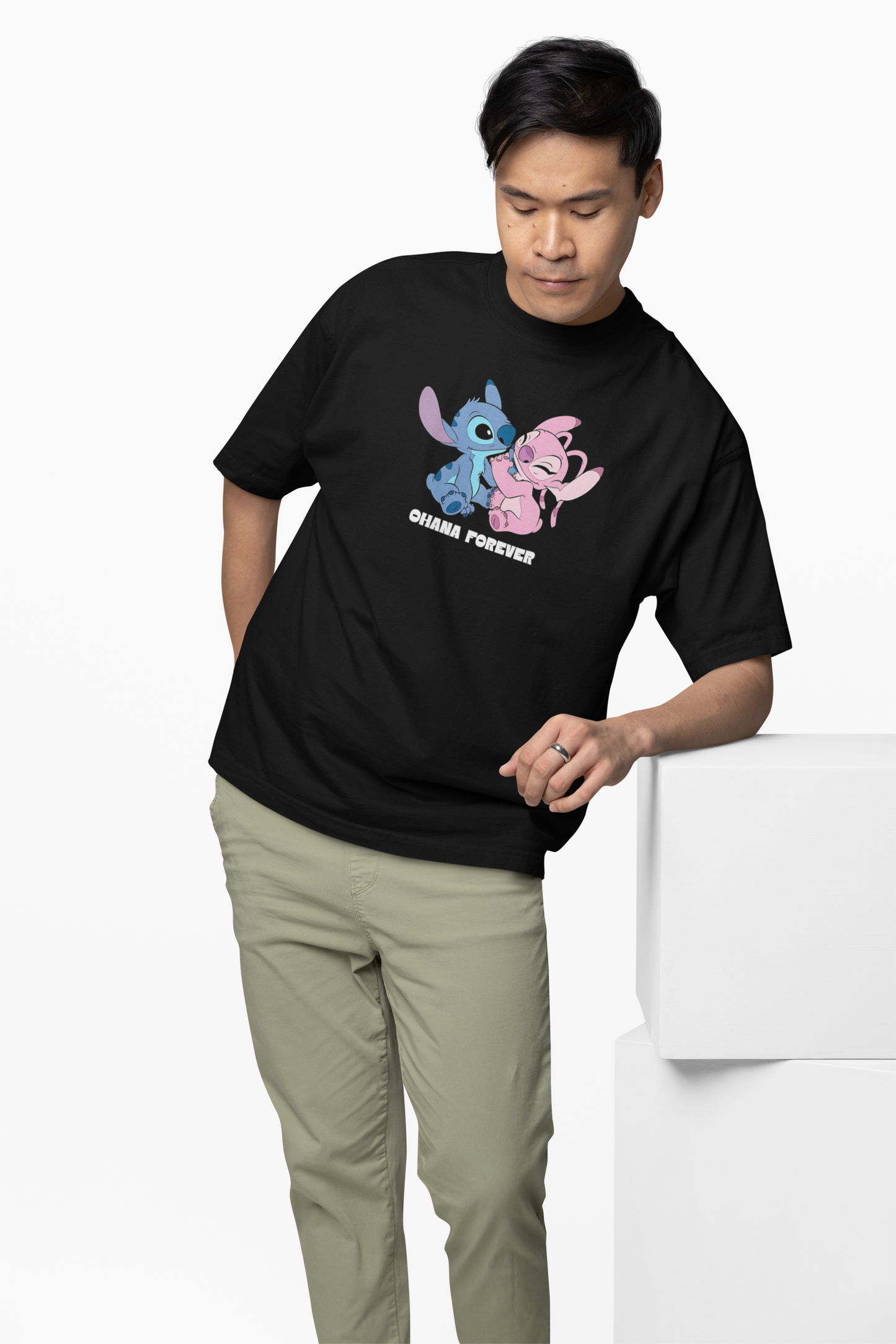 Ohana Forever Oversized T-Shirts – Family, Loyalty & Island Spirit