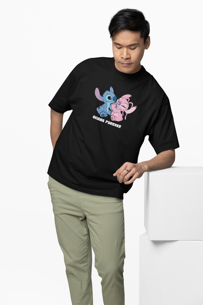 Ohana Forever Oversized T-Shirts – Family, Loyalty & Island Spirit