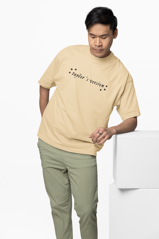 Taylor's Version Oversized T-Shirt for Fans Streetwear Tees