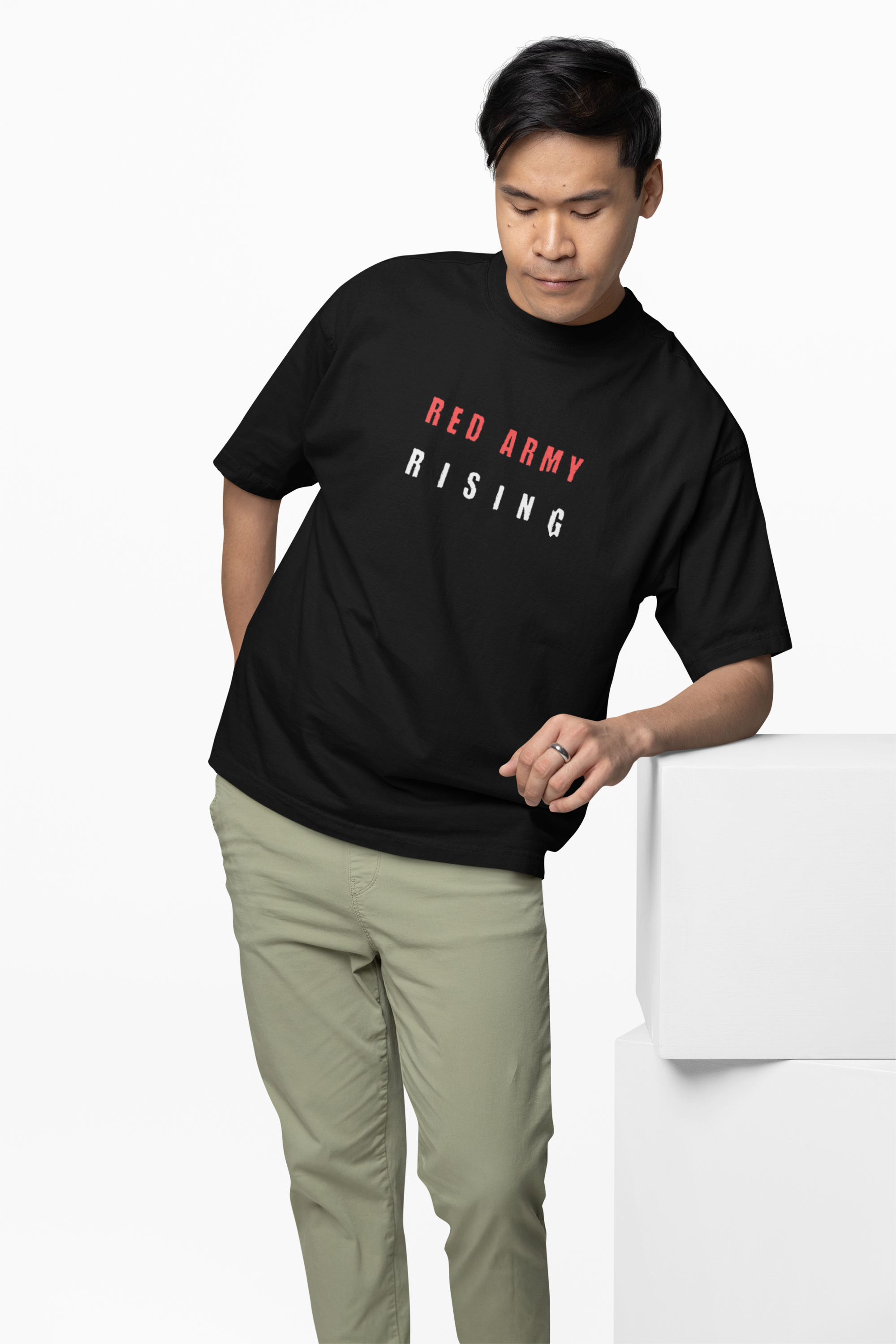 Red Army Rising Oversized T-Shirt