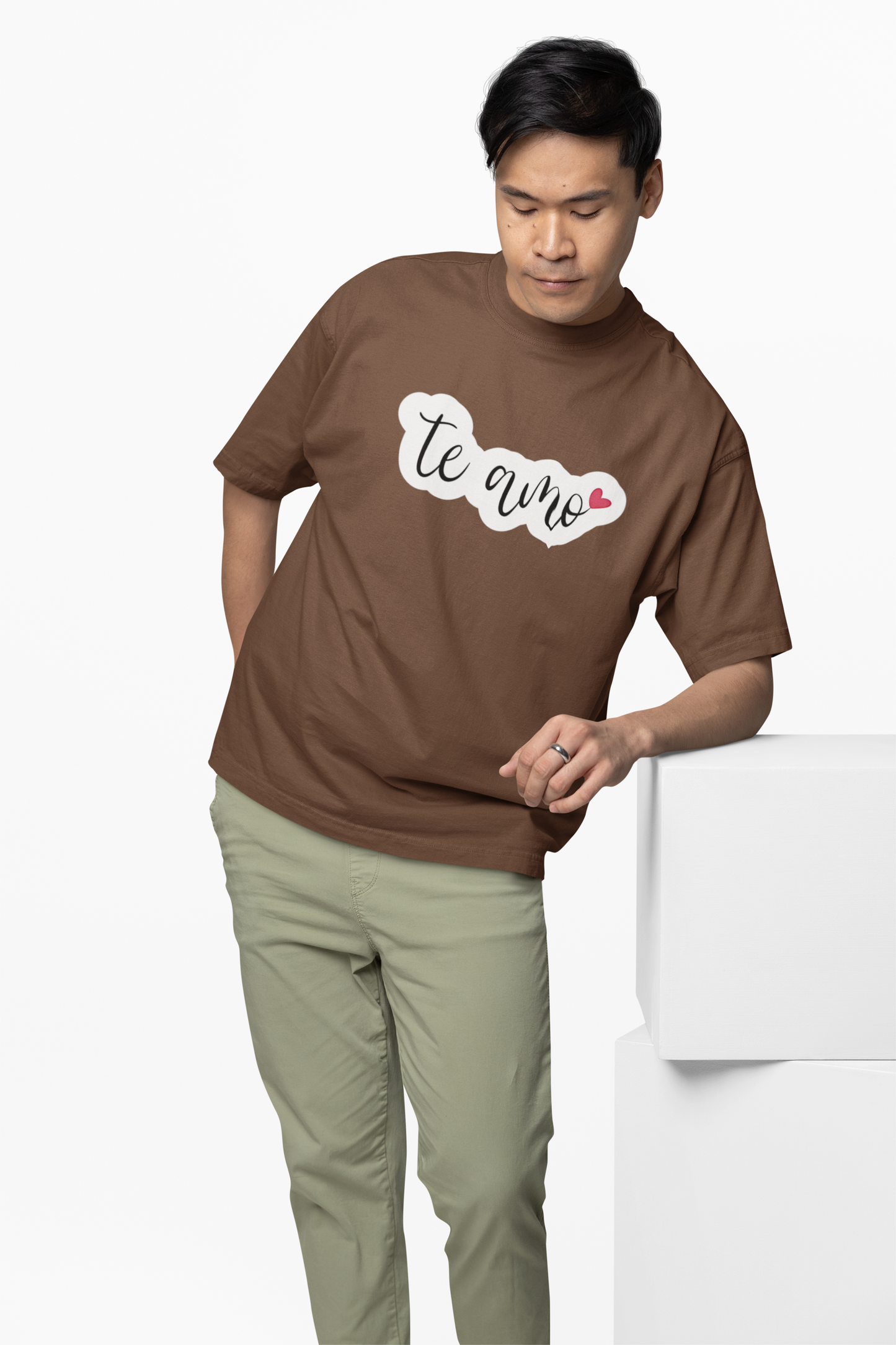 Boyfriend Te Aimo Oversized T-Shirt Bold Comfort Streetwear