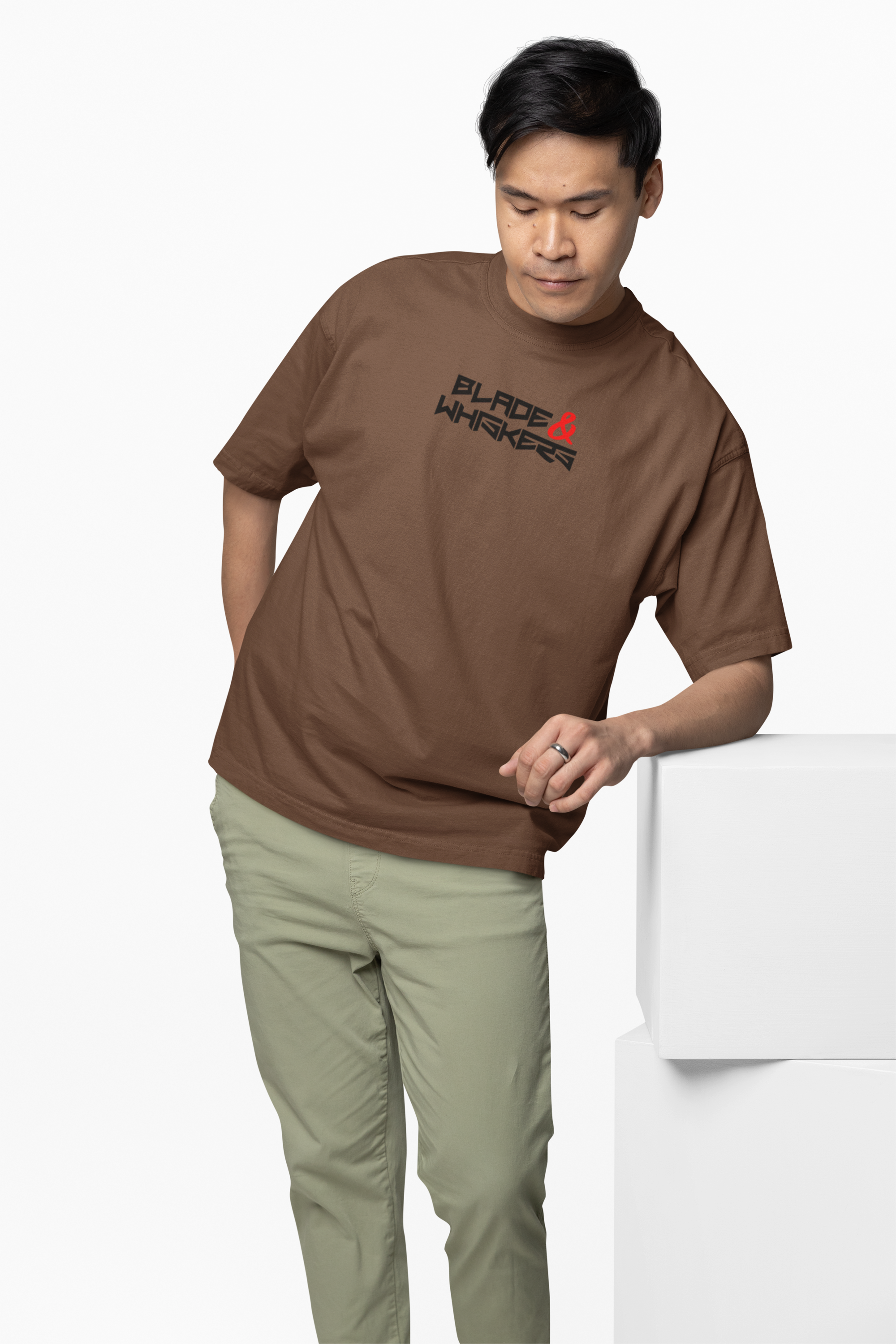 Blade & Whiskers Oversized T-Shirt