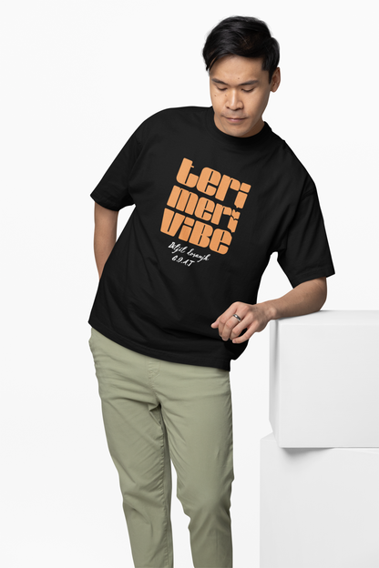 Teri Meri Vibe Oversized T-Shirt Desi Streetwear Style Tees
