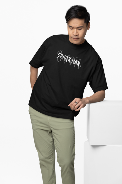 Venomous Web Spiderman Oversized T-Shirt Dark Fan Style