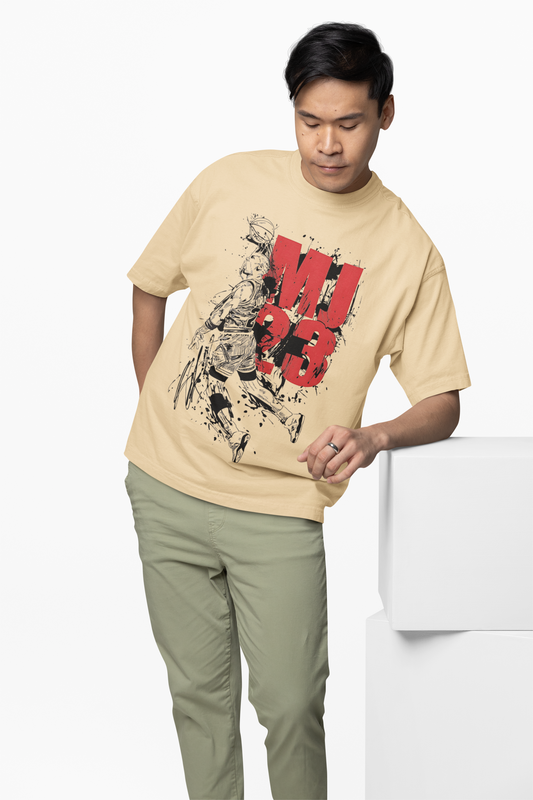 Basketball MJ23 Oversized T-Shirt – Iconic Streetwear Style