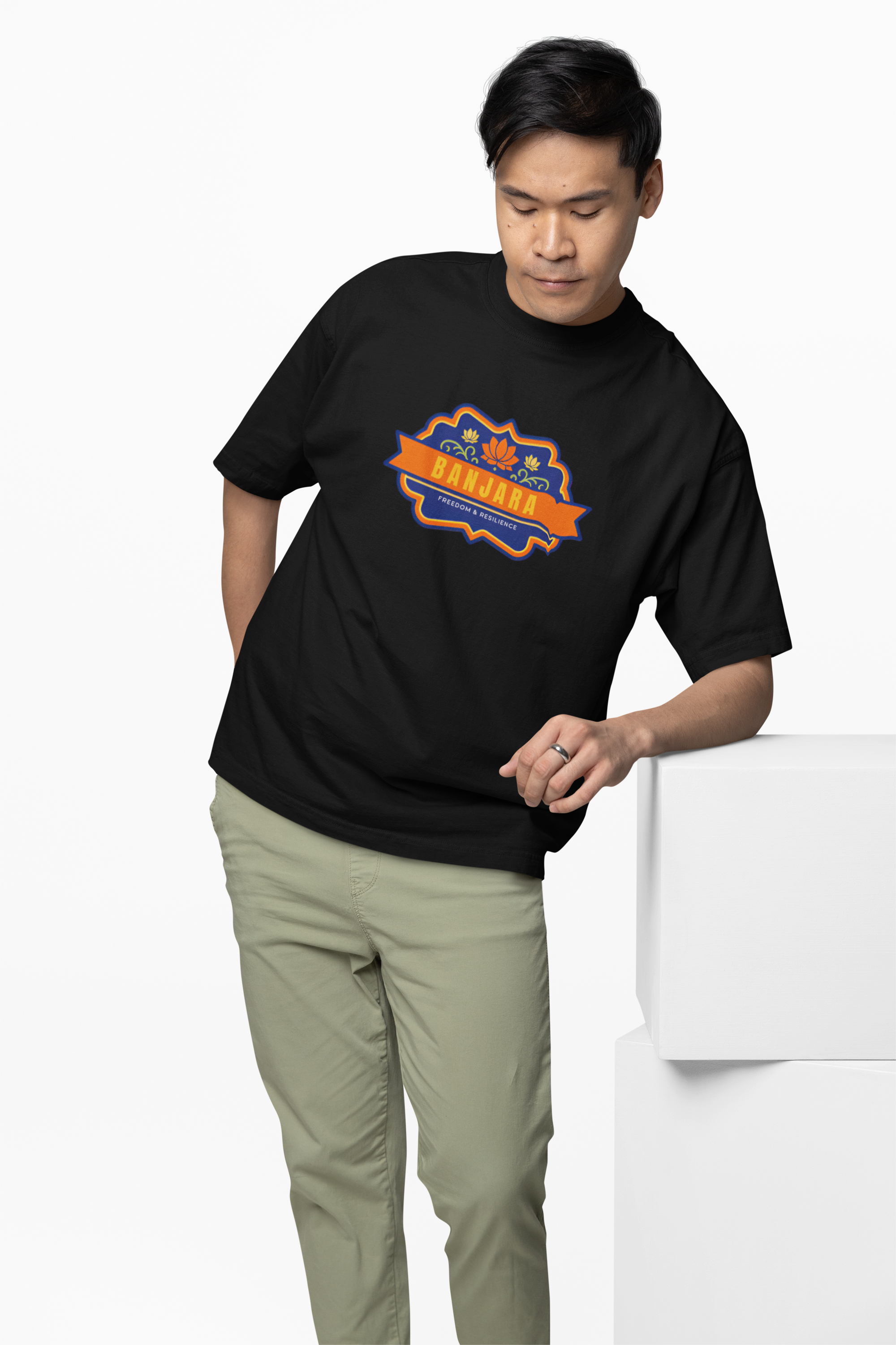 Badge of Banjara Oversized T-Shirt