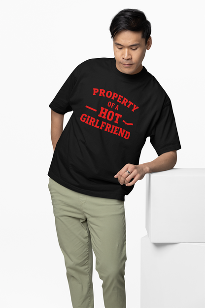 Boyfriend Sentence Oversized T-Shirt Graphic Streetwear