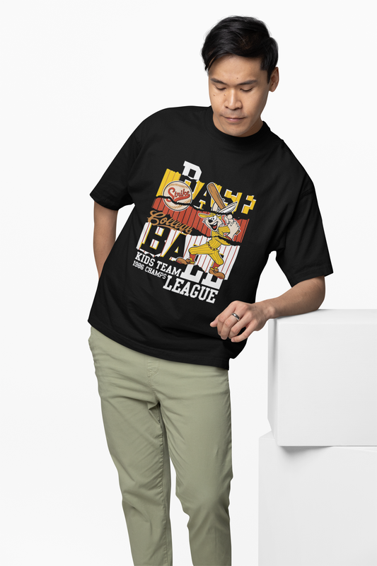Baseball Kids Team Oversized T-Shirt